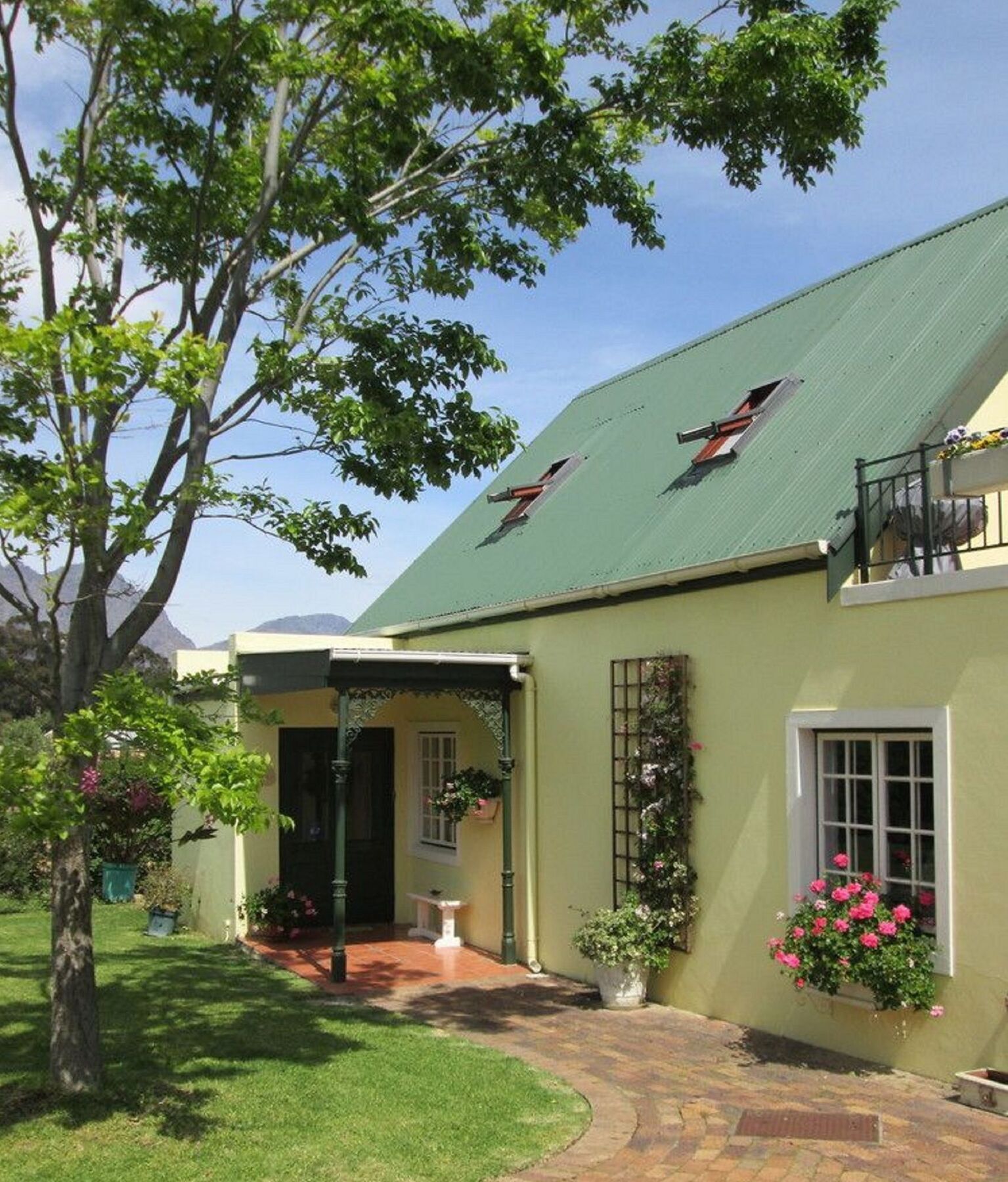 Villa-Roux Garden Cottage Franschhoek Exterior foto